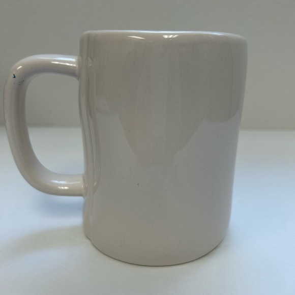 Rae Dunn by Magenta /PEPPERMINT MOCHA /Ceramic / LL Coffee Mug Red Interior - Picture 2 of 4